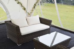 Rattan Chill Out Sofas 2 Seater