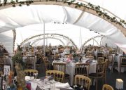 Interior View of Setup Marquee